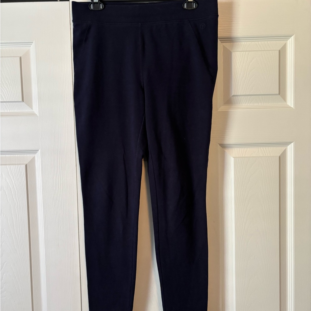 Talbots Navy High-Waisted Leggings